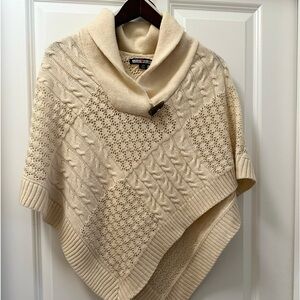 Beautiful Cream Poncho